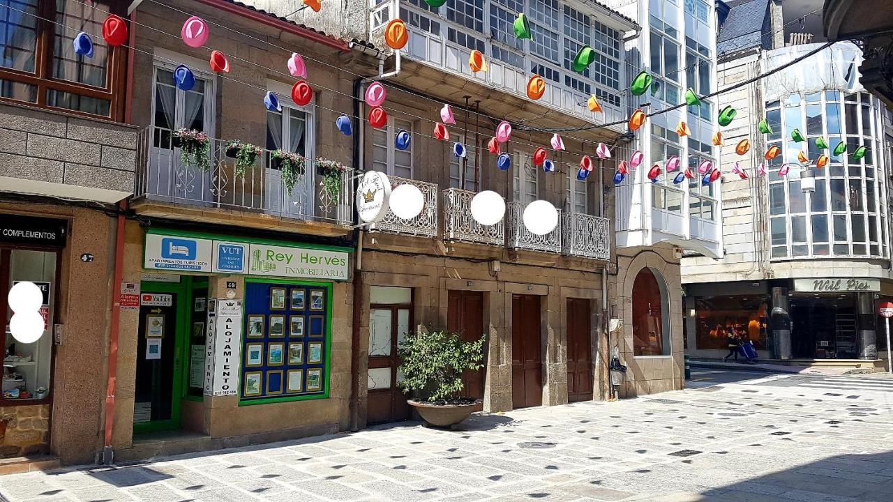 Apartamento Atico Select Real Caldas De Reis Bagian luar foto